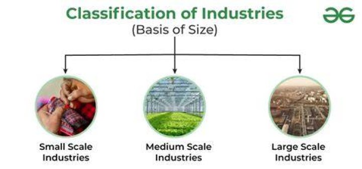 What is medium scale industry example?