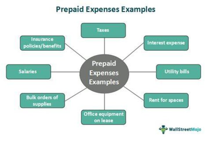 What is outstanding and Prepaid expenses with example?