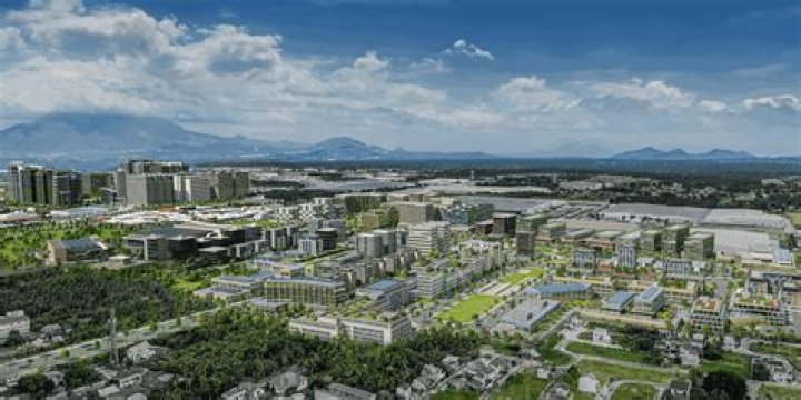 What is planned business district?