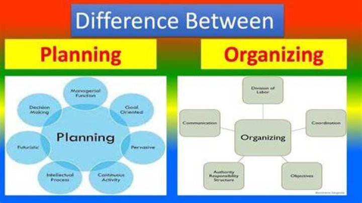 What is planning and Organisation?