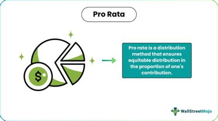 What is pro rata basis with example?