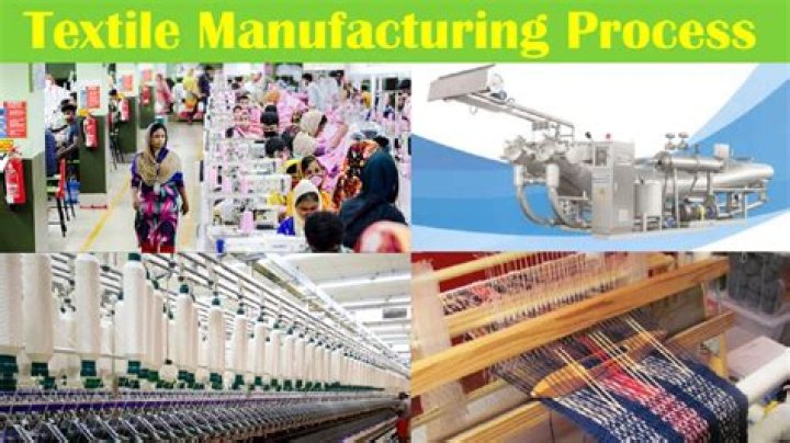 What is produced in textile factory?