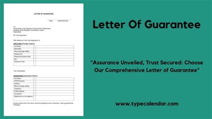What is required for a guarantee to be legally enforceable?