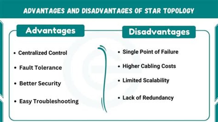 What is the advantage and disadvantage of network structure?