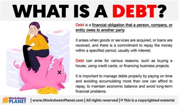 What is the best definition of debt?