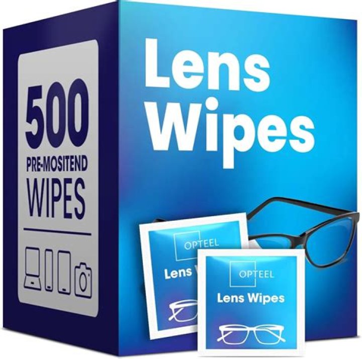 What is the best pre moistened lens cleaning wipes?