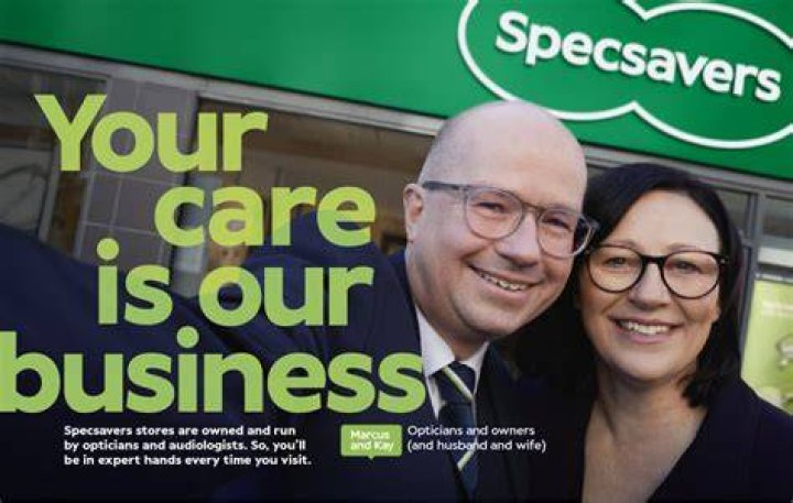 What is the core business of Specsavers?