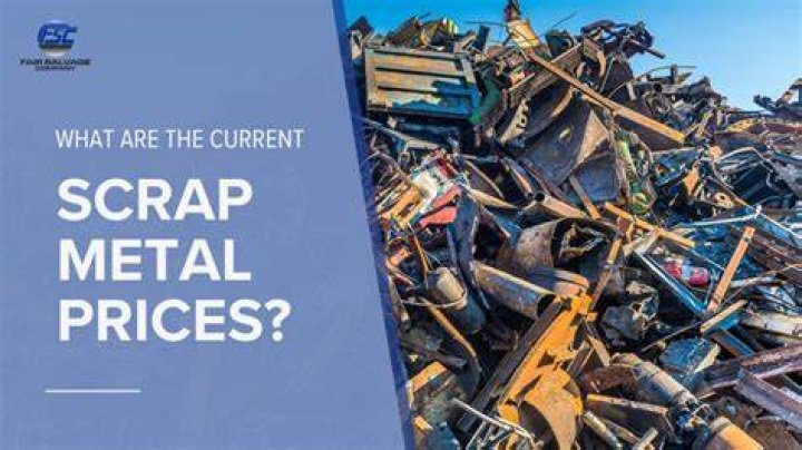 What is the current price for scrap lead?