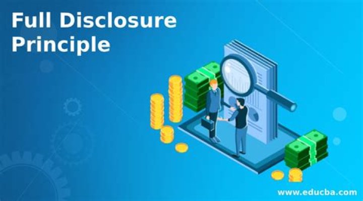 What is the definition of full disclosure?