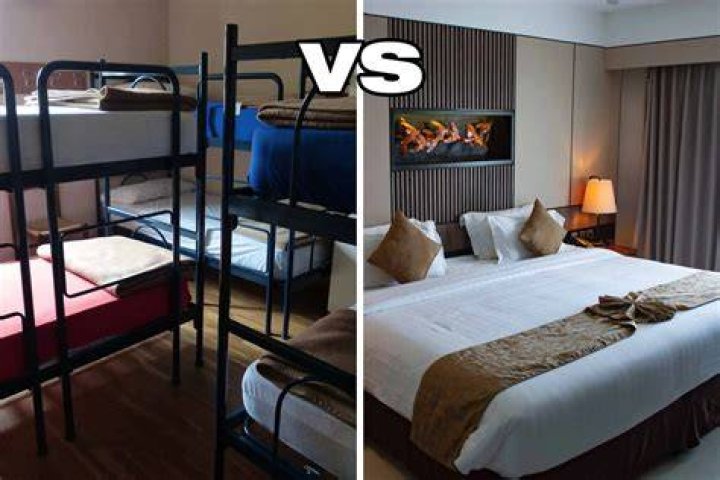 What is the difference between a hostel and a bed and breakfast?