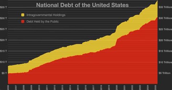 What is the difference between public debt and intragovernmental holdings?