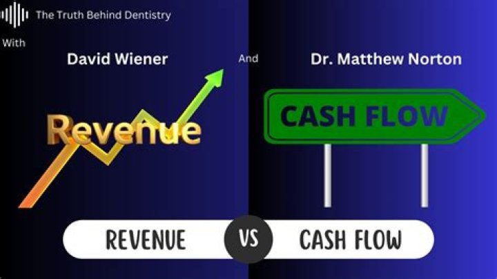 What is the difference between revenue and cash flow?