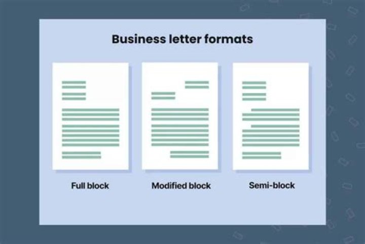 What is the difference between the block format and the modified block format?