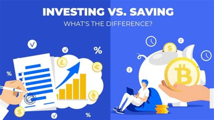 What is the different between saving and investment?