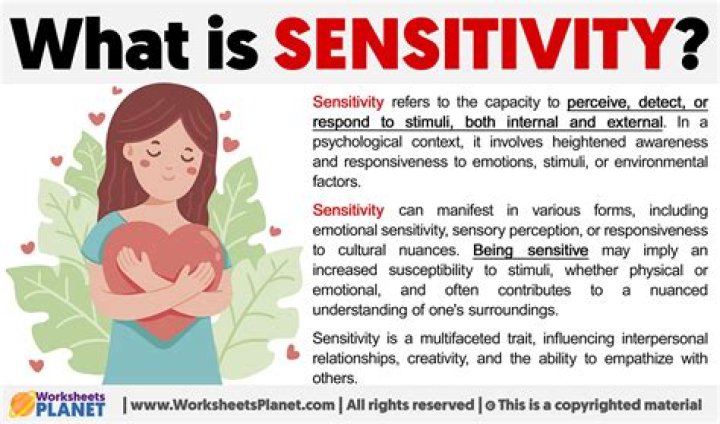 What is the full meaning of sensitivity?