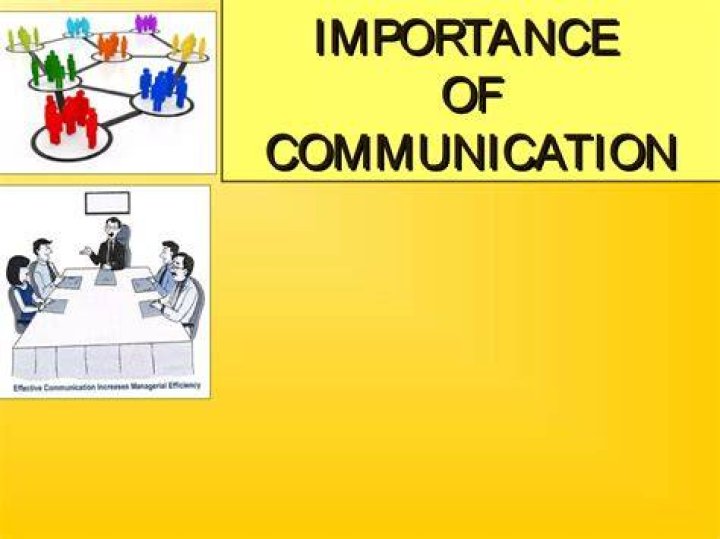 What is the importance of communication?