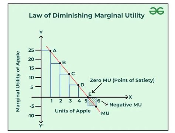 What is the importance of law of diminishing marginal utility?