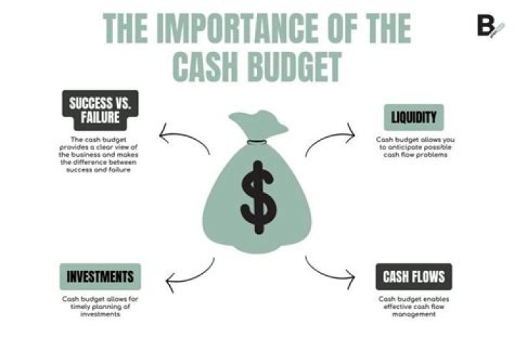 What is the importance of the cash budget?