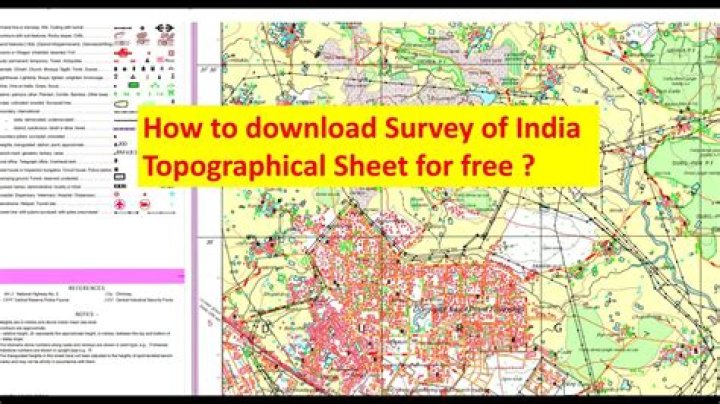What is the importance of topographical sheet?
