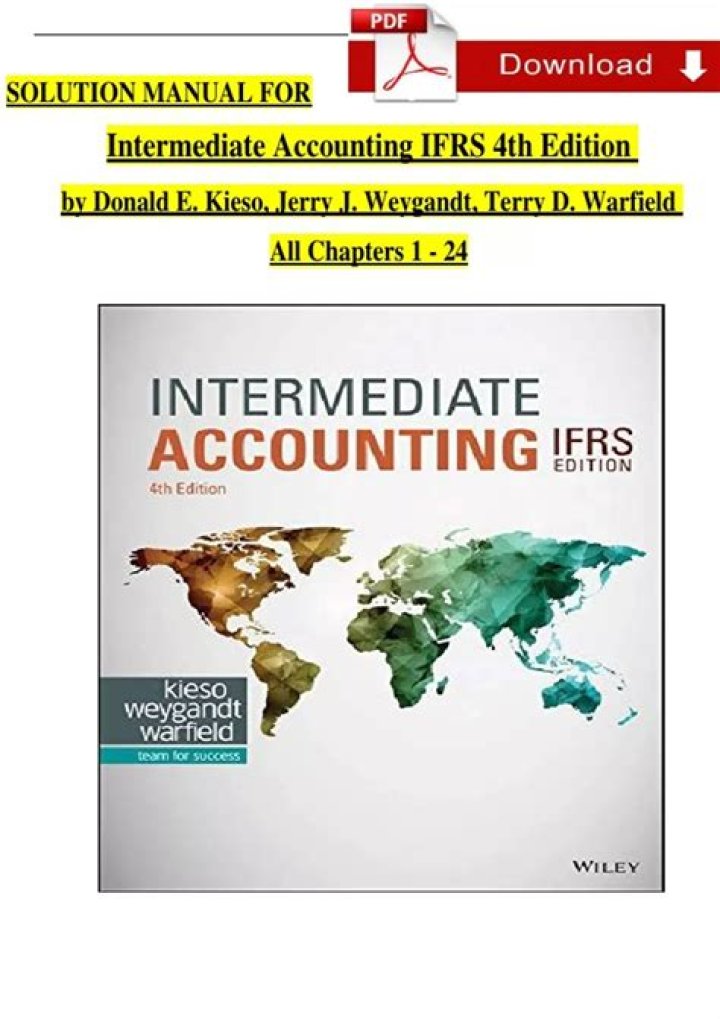 What is the Kieso Intermediate Accounting Solution Manual?