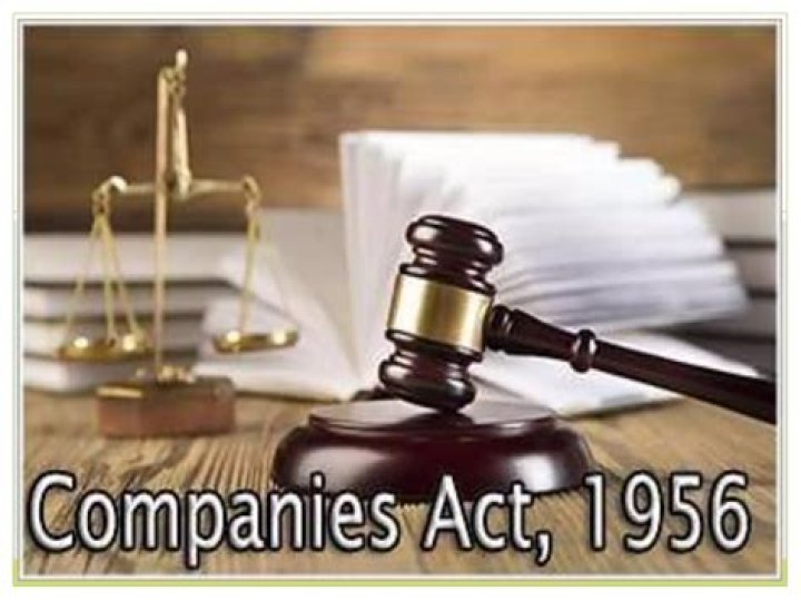 What is the main purpose of Companies Act 1956?