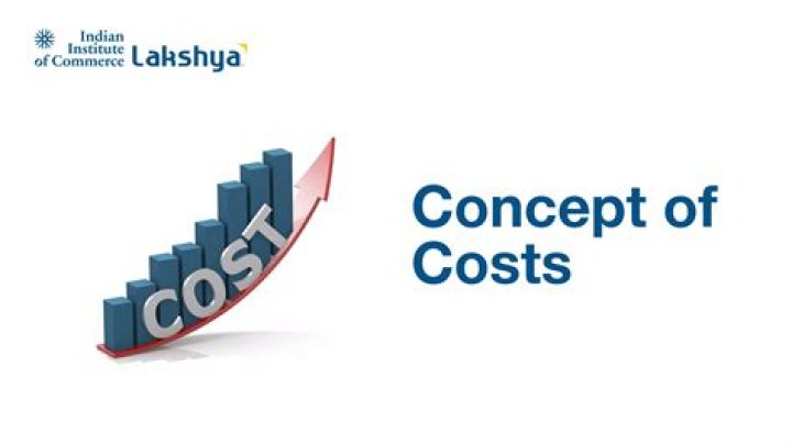 What is the meaning of cost concept?