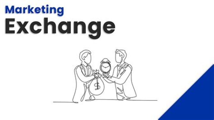 What is the meaning of exchange in marketing?