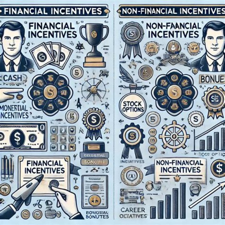 What is the role of non-financial incentives over financial incentives?