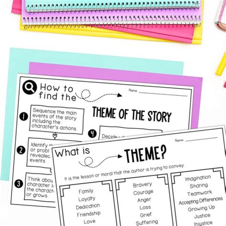 What is the theme of the story the school?