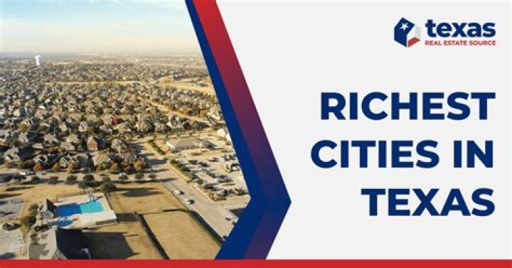 What is the wealthiest city in Texas?
