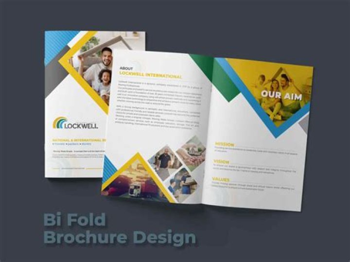 What is written in a brochure?