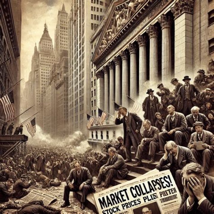 What led to the stock market collapse?