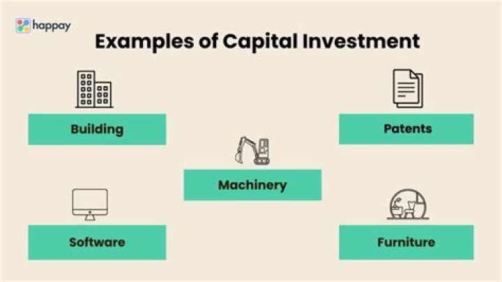 What requires a large capital investment and produces items used by others?