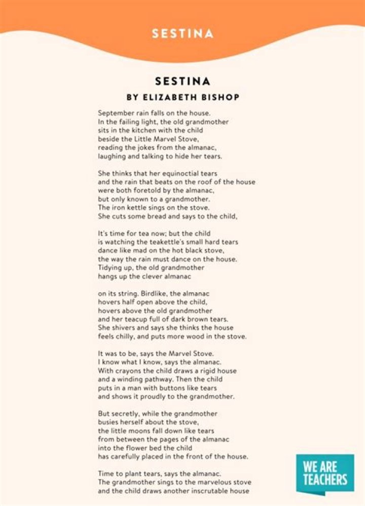 What type of poem is the White City?