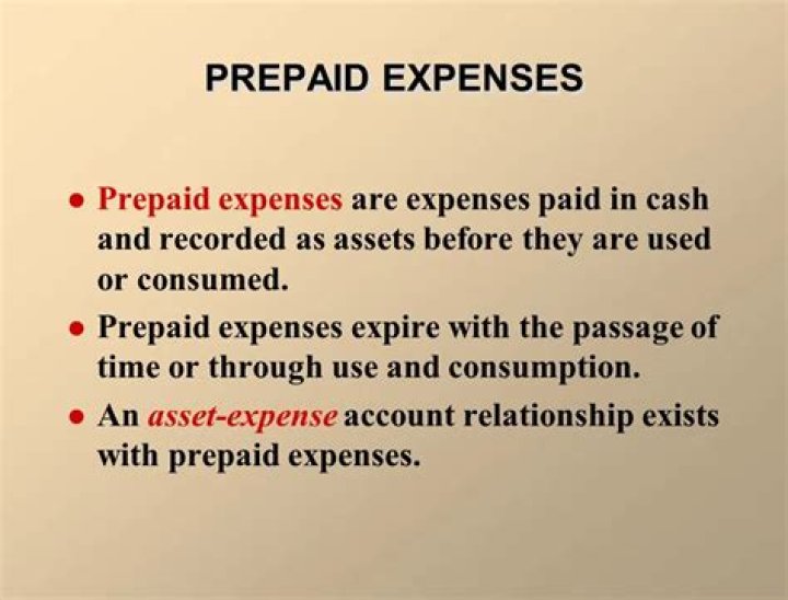 What type of relationship exists with a prepaid expense adjusting entry?