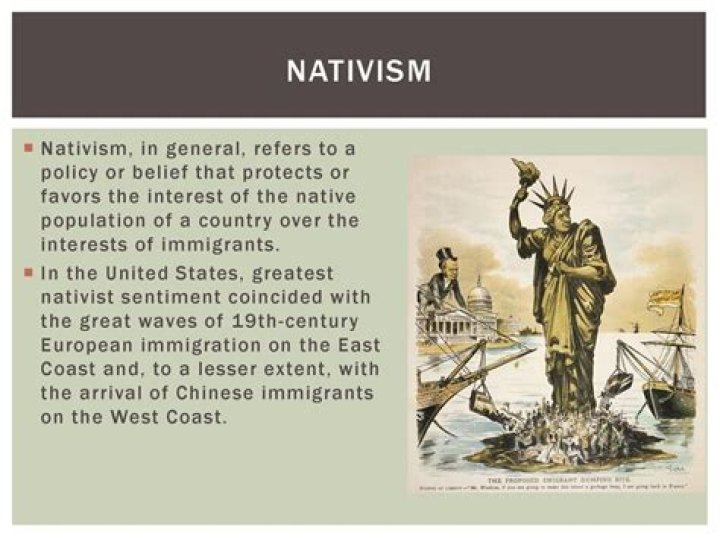 What was an effect of nativism in the United States in the 1920s?