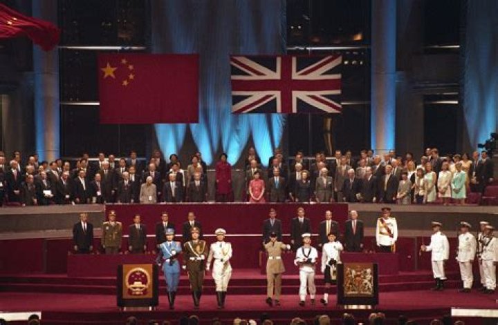 What was given to China 1997?