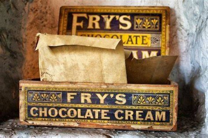 What was the first chocolate bar ever made?