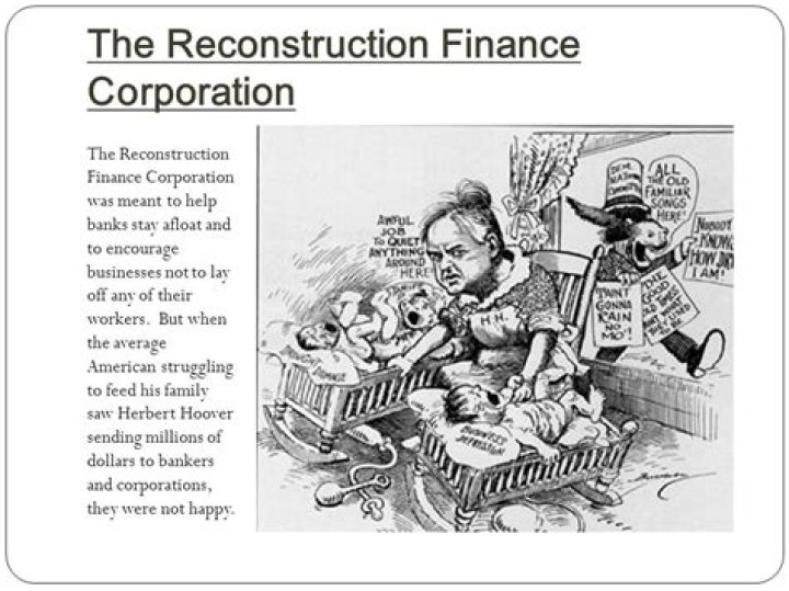 What was the original purpose of the Reconstruction Finance Corporation?