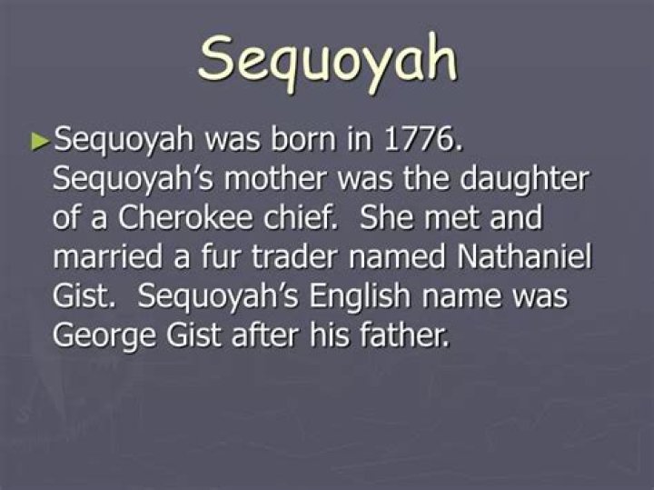 When and where was Sequoyah born?