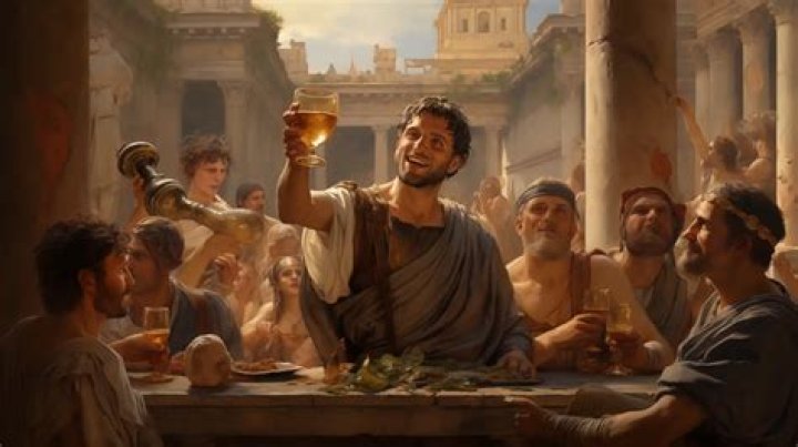 When did the Greeks drink wine?