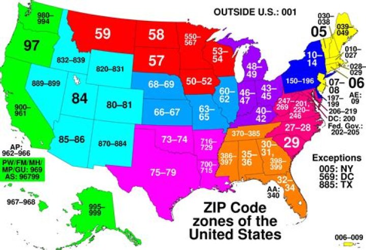 When did ZIP Codes start being used?