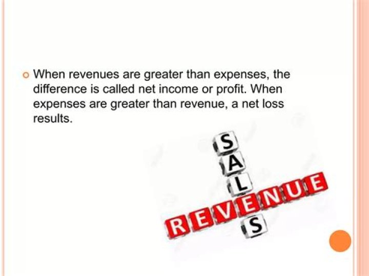 When revenues are greater than expenses the difference is called?