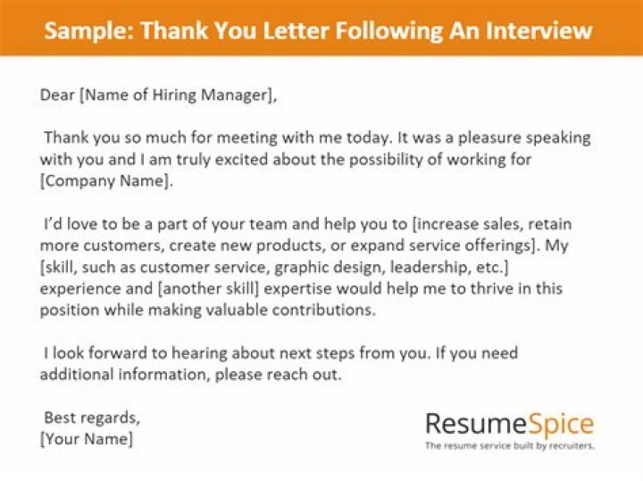 When should you send a thank you note to a potential employer?