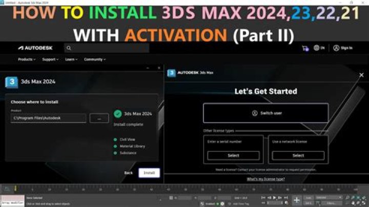 Where is 3ds Max serial number?