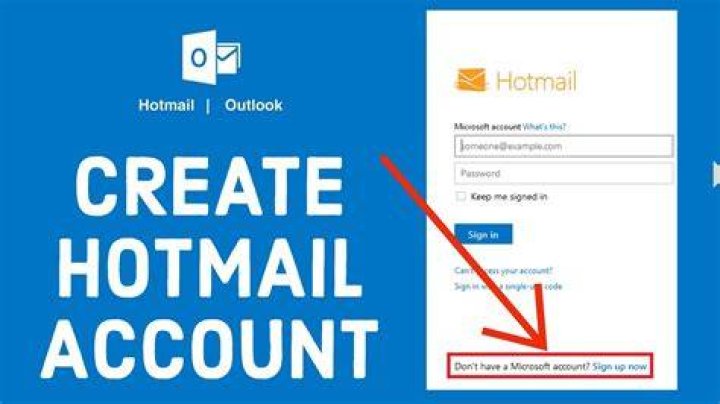 Where is the sign out on Hotmail?
