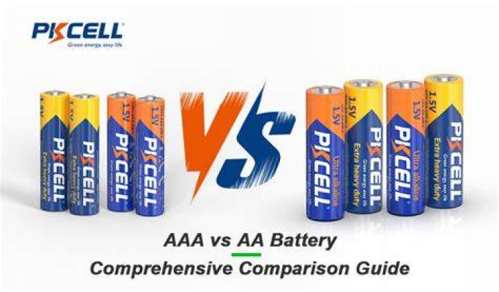 Which battery has higher voltage AAA AA or D battery?