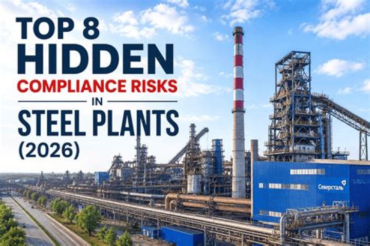 Which city has steel plants?
