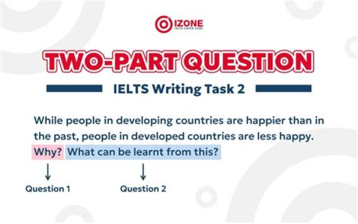 Which is an example of a two part question?
