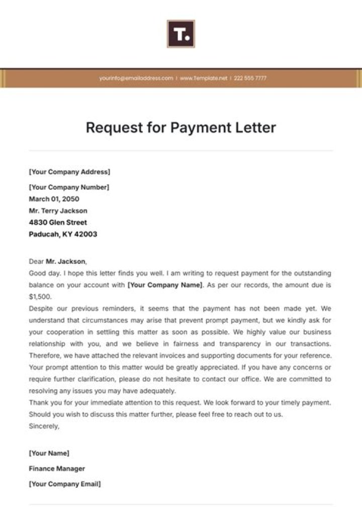 Which is the right way to request payment?